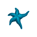 Blue starfish